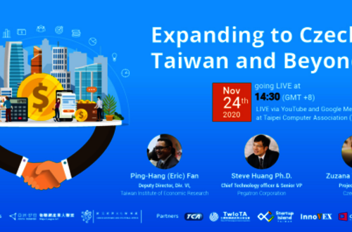 Prezentace technologických startupů v Tchaj-peji