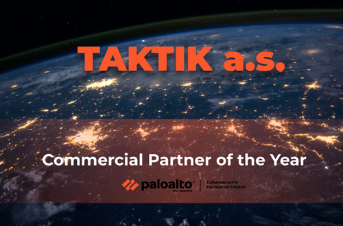 Palo Alto Networks Award for TAKTIK