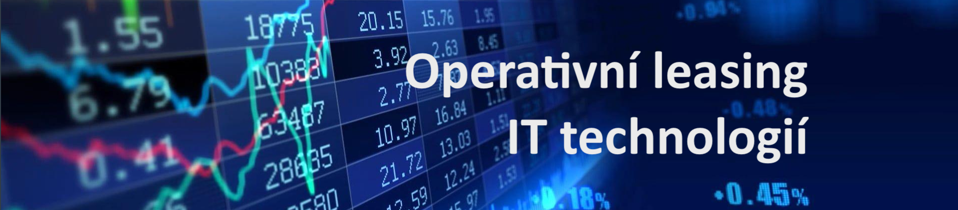 Operativní leasing IT technologií